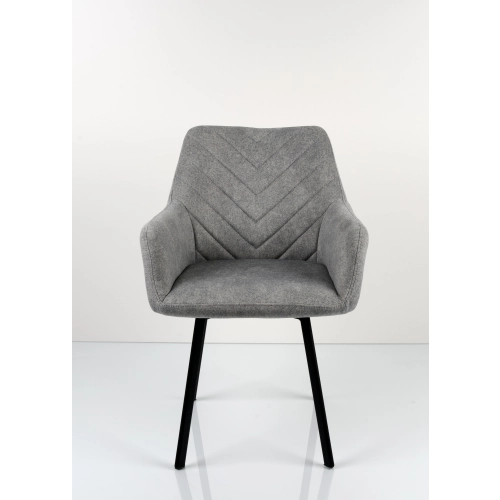 Krzesło DELUXE KR-163 Tkanina STRONG 14 Noga Metalowa